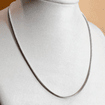 Colar Fio Liso  - Aço Inox