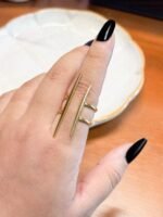 Anel Duplo Regulável em Aço - Imagem 2