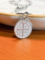 Colar São Bento em Aço Inoxidável - Imagem 2