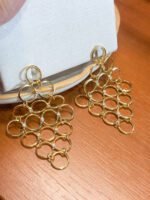 Brinco Cascata Folheado a Ouro - Imagem 2