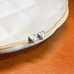 Brinco Coração de Prata