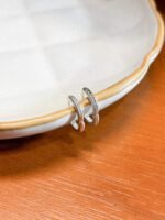 Argolinha Click em Prata 925 - Imagem 2