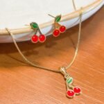 Conjunto Infantil Cereja