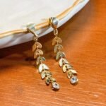 Brinco Folheado Ramo de Luz