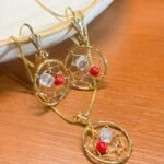 Conjunto Folheado a Ouro Filtro dos Sonhos