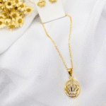 Conjunto Folheado Feminino Coroa - Imagem 2