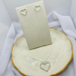 Conjunto Folheado a Prata com Coração Cravejado – Colar e Brincos Femininos