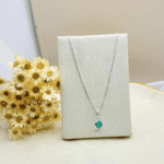 Conjunto Prata Cristal Verde - Imagem 2