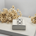 Anel Trançado Vazado em Aço - Imagem 2