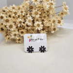 Brinco Flor Minimalista em Aço Inox