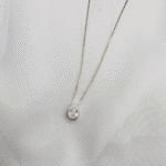 Colar Prata 925 Feminino com Pingente Gota Cristal - Imagem 2