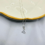 Colar Feminino Prata 925 com Pingente de Pedra Triangular