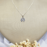 Cordão Dupla Ternura Folheado a Prata