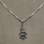 Cordão Menininha Encanto Folheado a Prata - Imagem 2