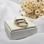 Kit 3 Anéis Femininos Aço Inox com Pedra e Strass – Dourado ou Prateado (Variação) - Imagem 5