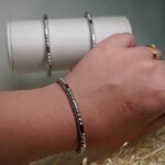 Pulseira Em Aço Inoxidável Prata Ariel - Imagem 2