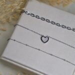 Kit Conjunto 3 Pulseiras Com Detalhe Em Coração Colorido Suzane - Imagem 5