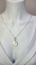 CORDÃO PRATA 925 MEDALHA ODONTOLOGIA