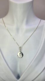 CORDÃO PRATA 925 MEDALHA ODONTOLOGIA - Imagem 2